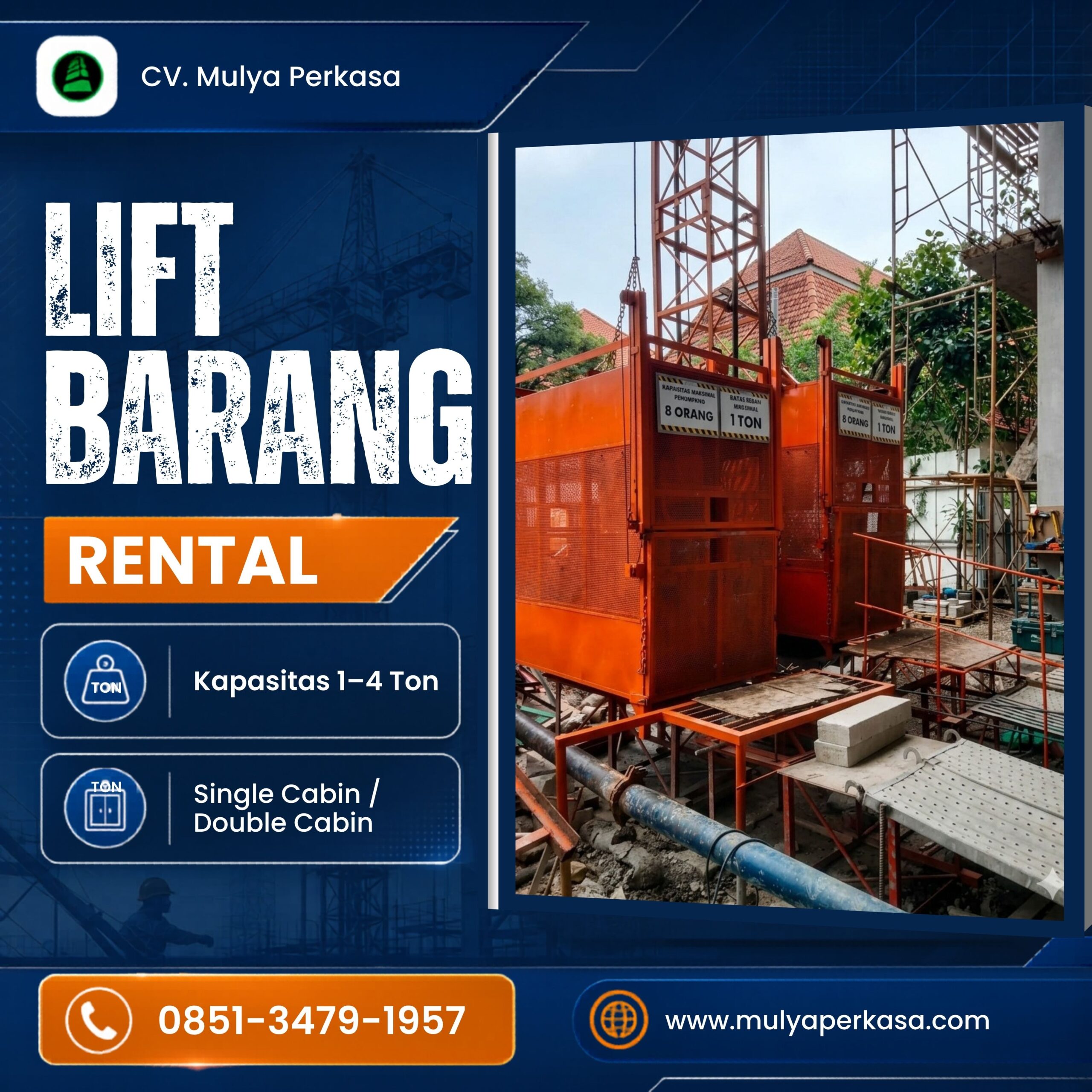Sewa Lift Barang Jakarta