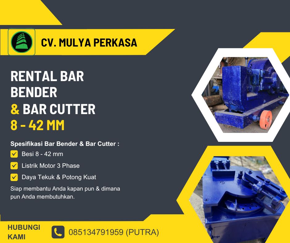 spesifikasi sewa bar bender