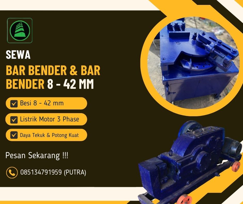 spesifikasi sewa bar bender