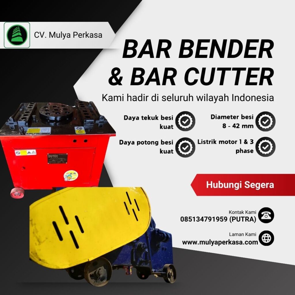 spesifikasi sewa bar bender