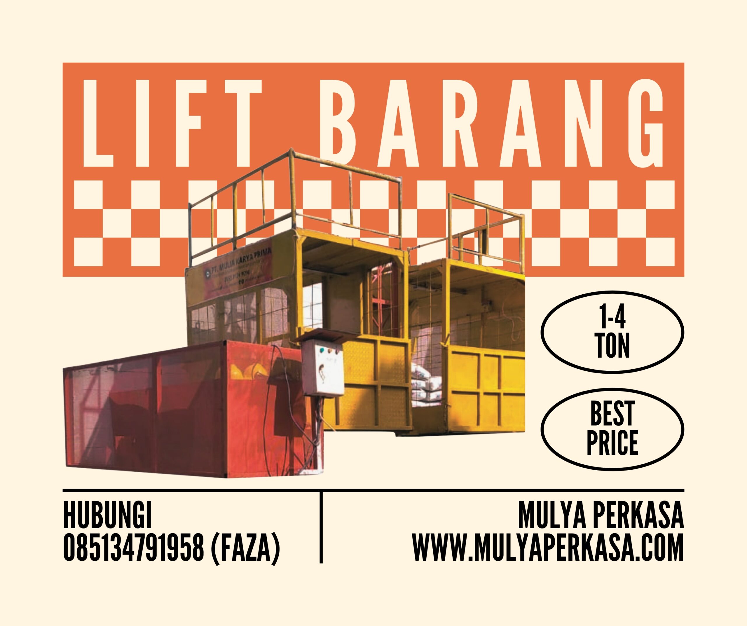 Sewa Lift Barang Kabupaten Klungkung: 085134791958