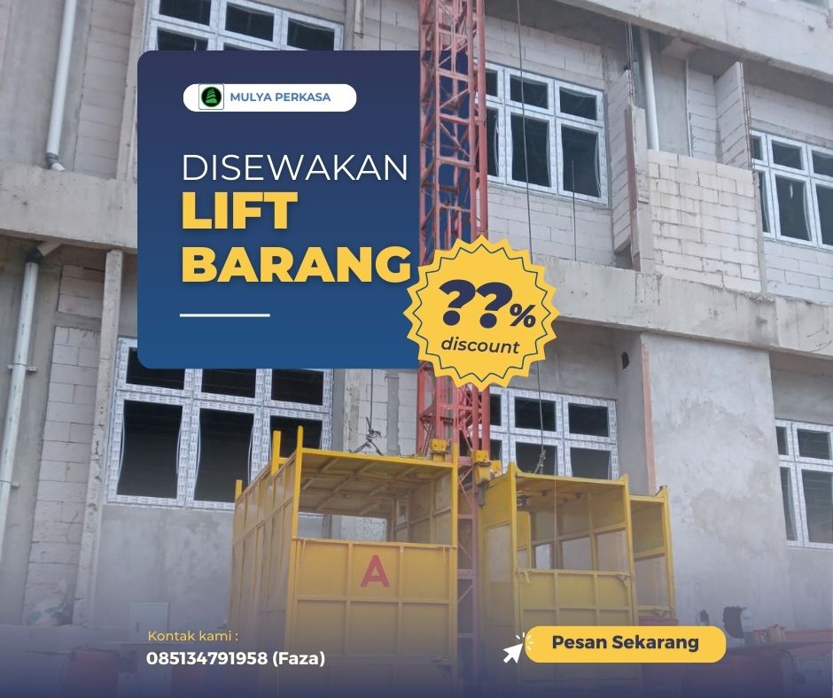 Sewa Lift Barang Kabupaten Tanah Bumbu: 085134791958