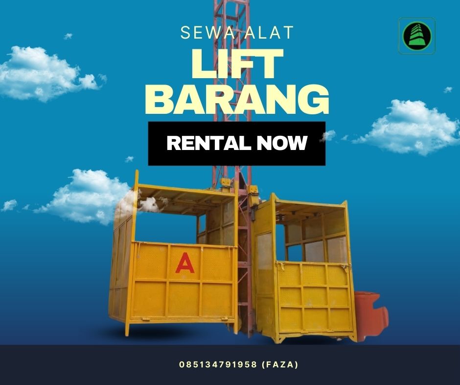 Sewa Lift Barang Kota Gorontalo: Efisiensi Proyek Anda