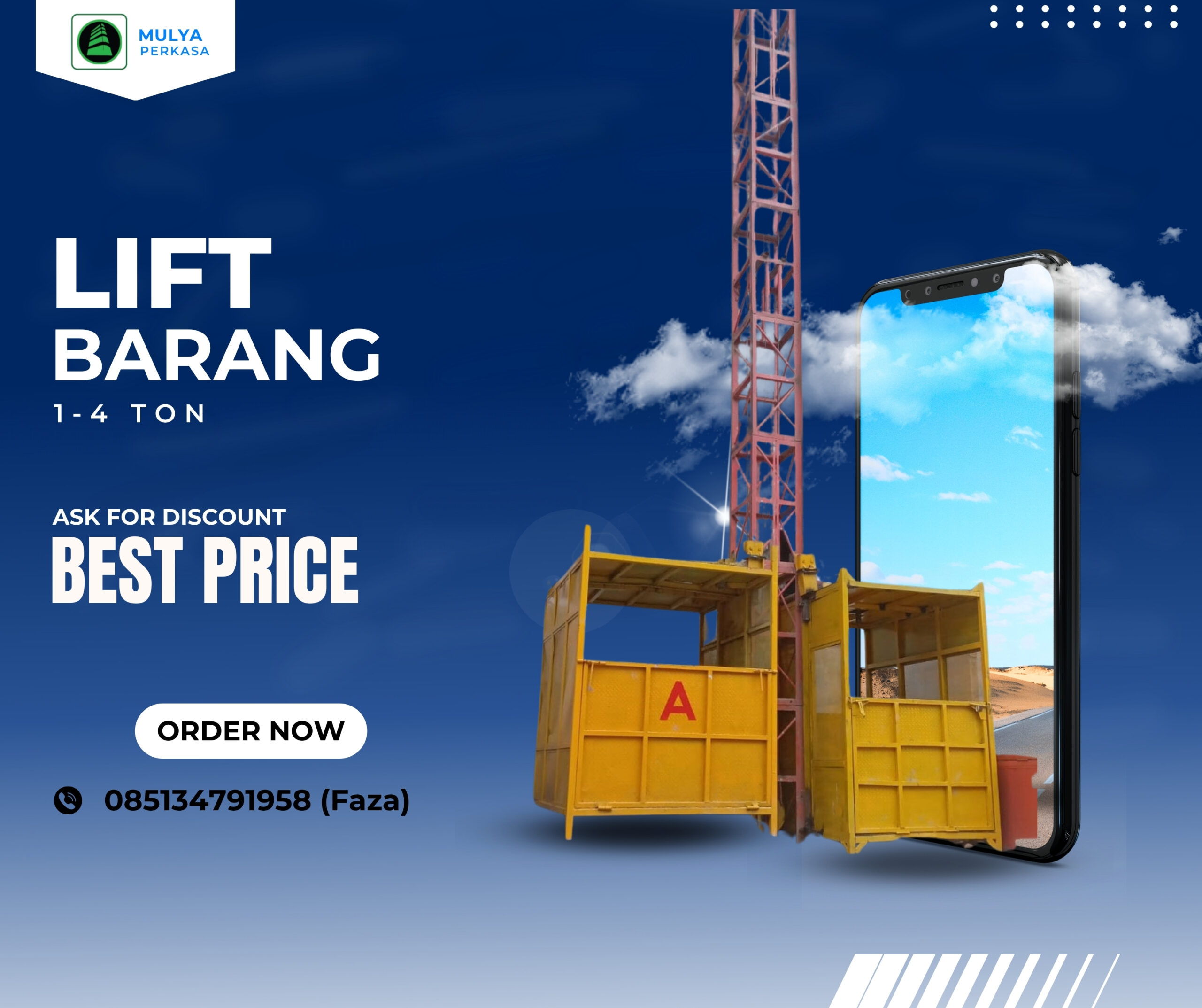 Sewa Lift Barang Kabupaten Bangli: 085134791958