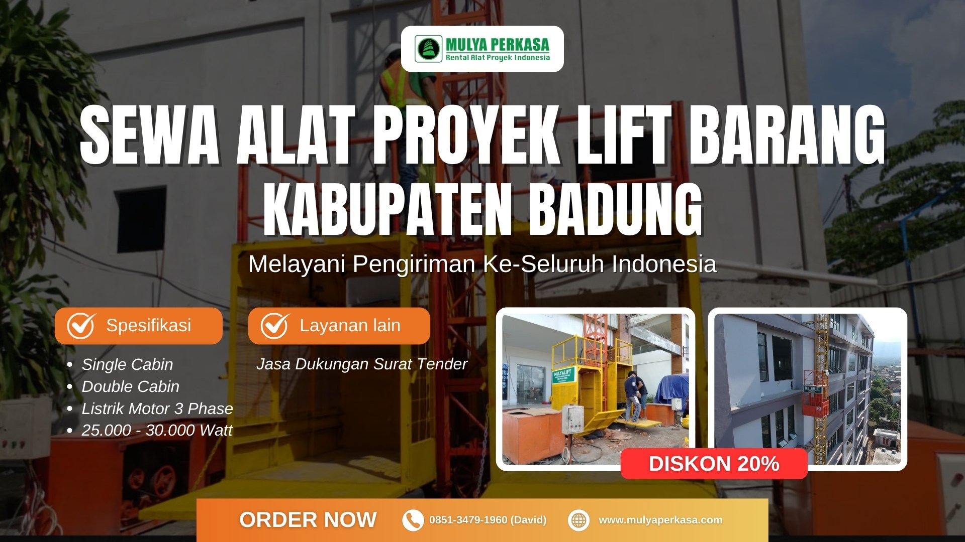 Lift Barang Kabupaten Badung | 0851-3479-1960