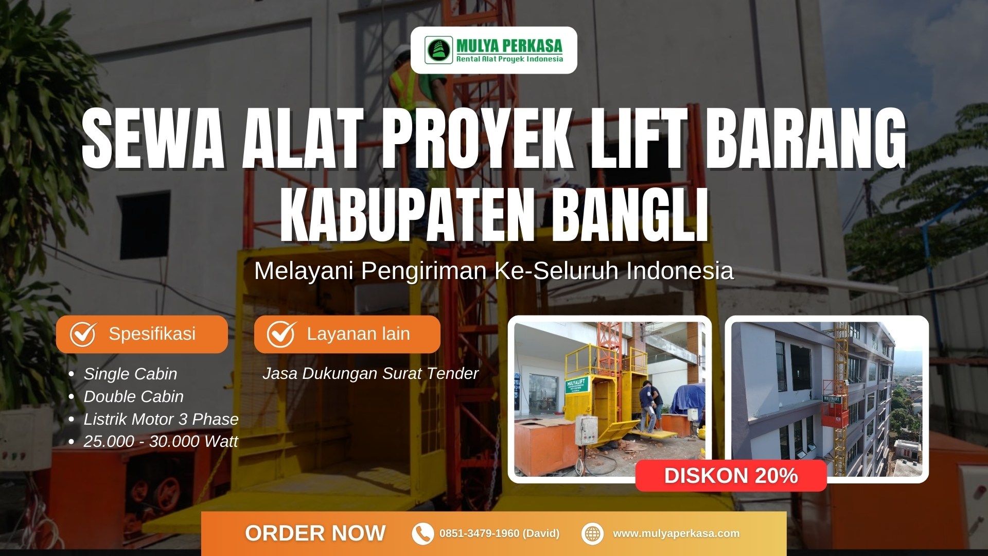 Lift Barang Kabupaten Bangli | 0851-3479-1960