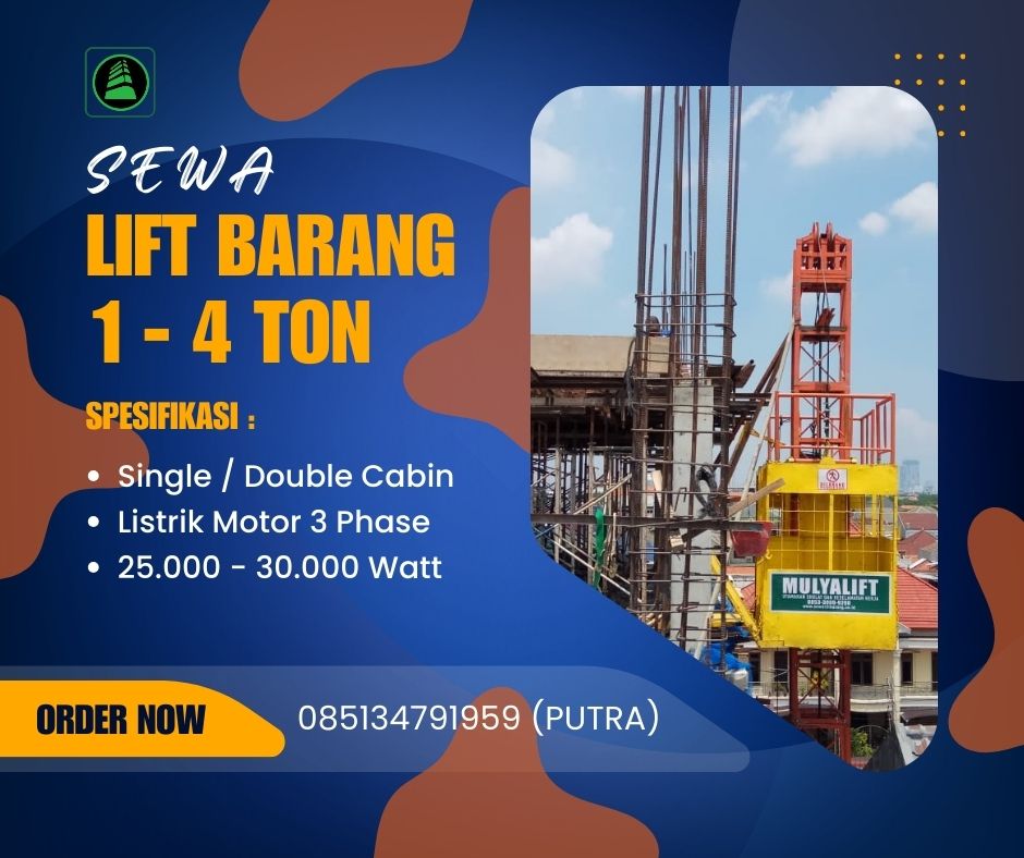 Sewa Lift Barang di Makassar