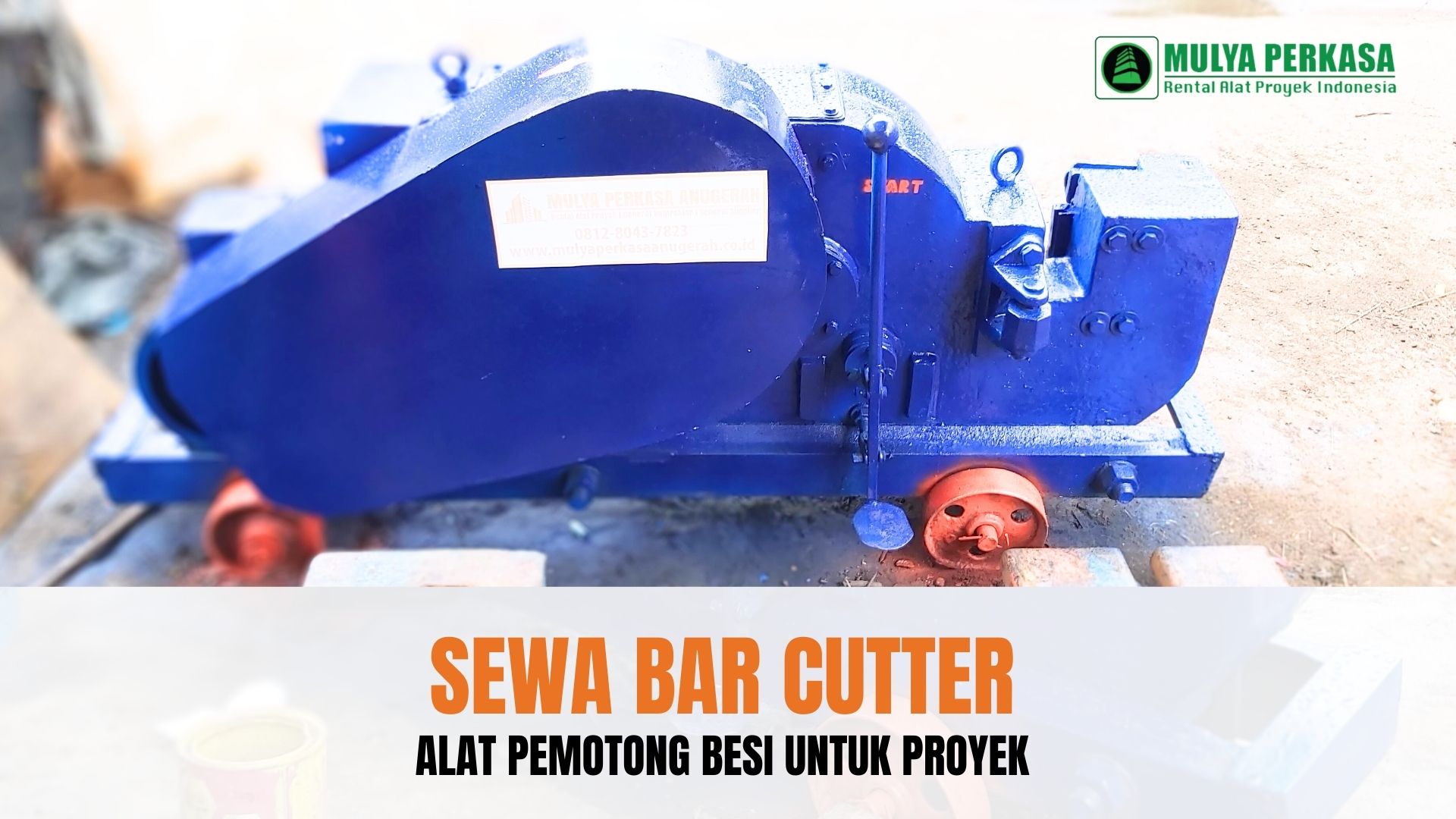 Sewa Bar Cutter Jakarta Timur Alat Pemotong Besi 8-42 mm