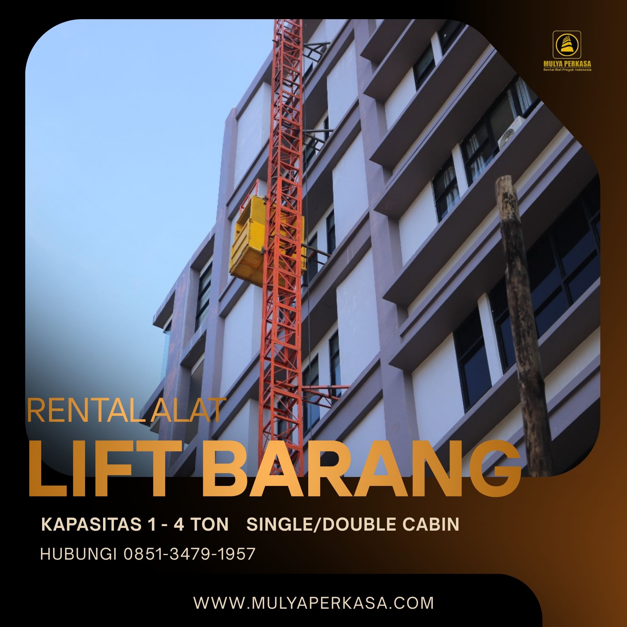 Sewa Lift Barang Tasikmalaya