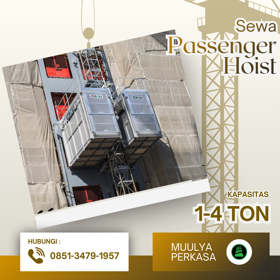 Sewa Passenger Hoist Tangerang