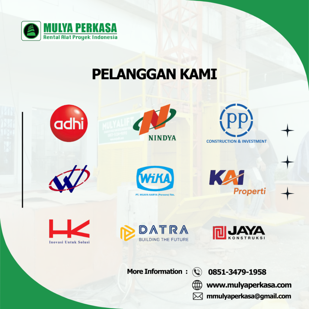 Sewa Passenger Hoist Jakarta Utara