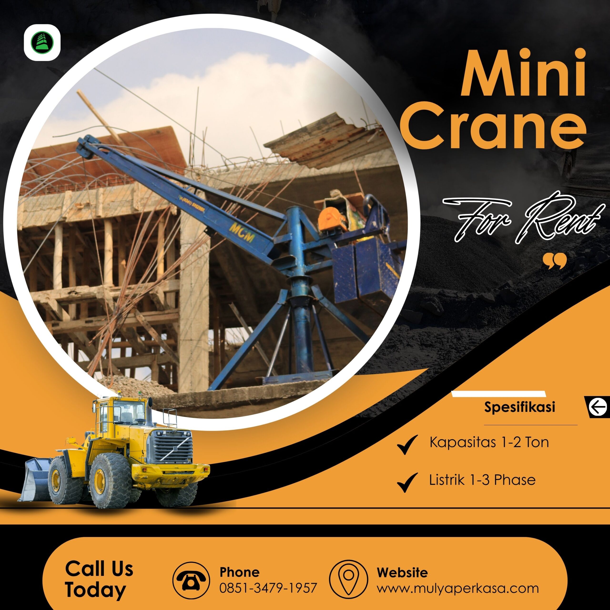 Sewa Mini Crane Pandeglang