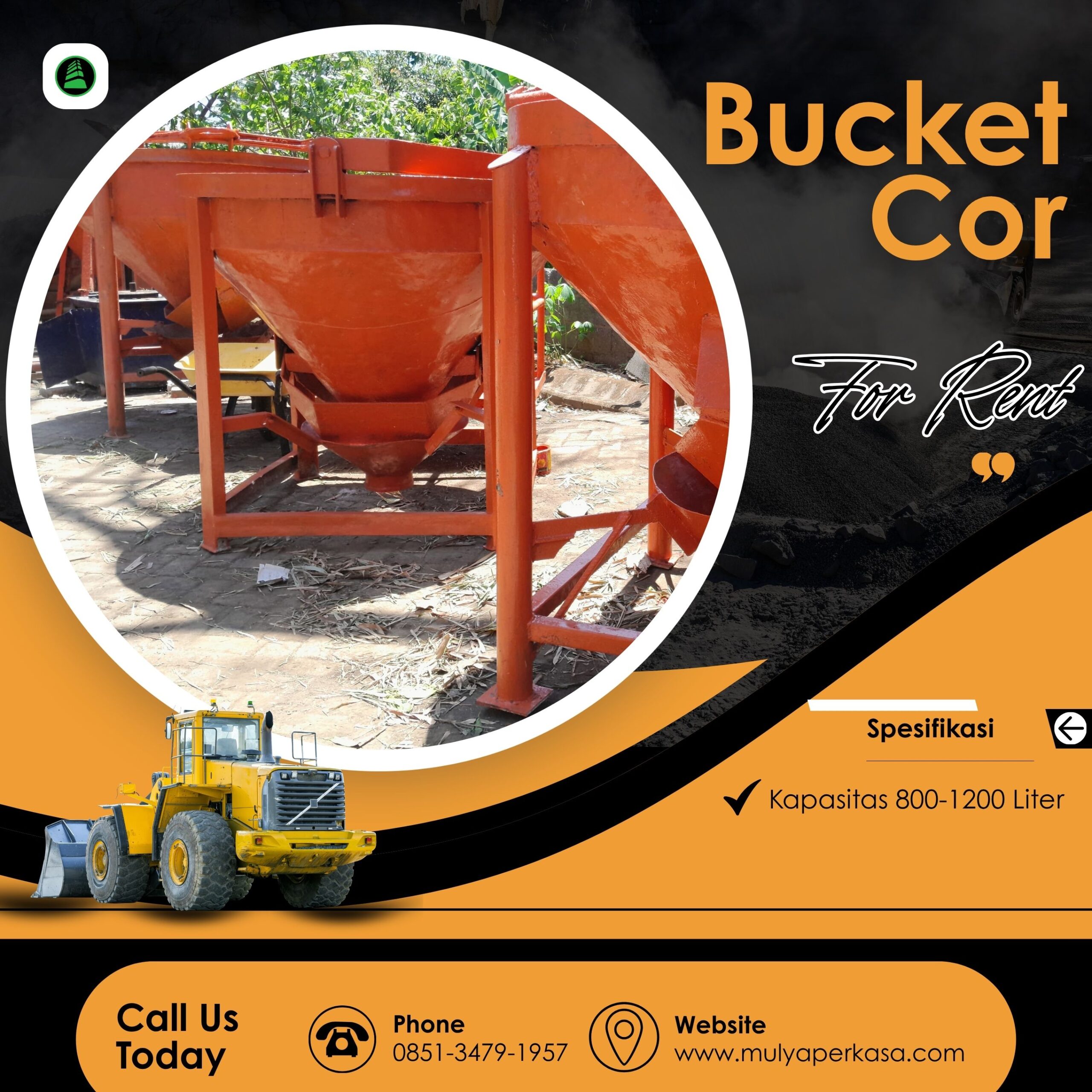 Sewa Bucket Cor Medan