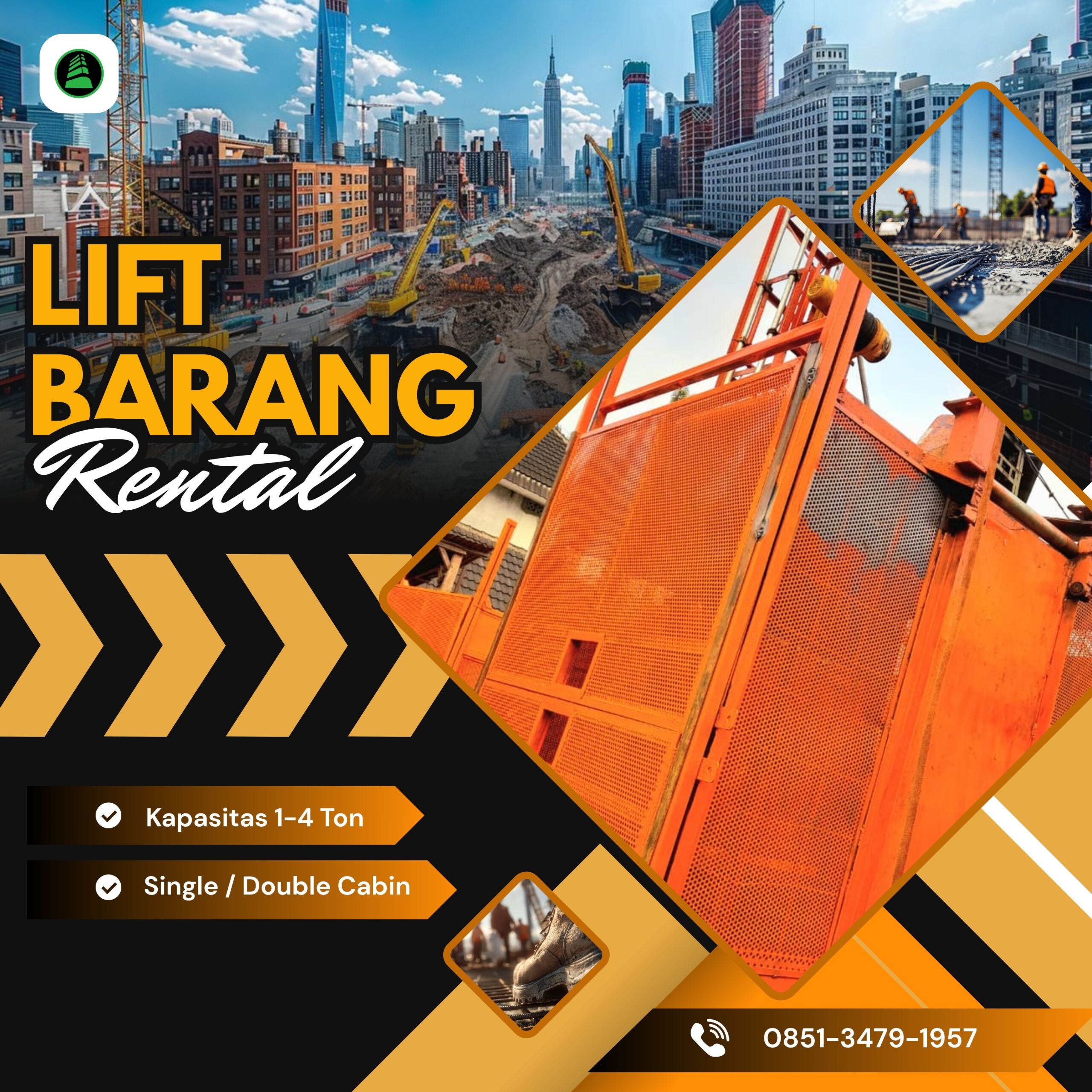 Sewa Lift Barang Jember