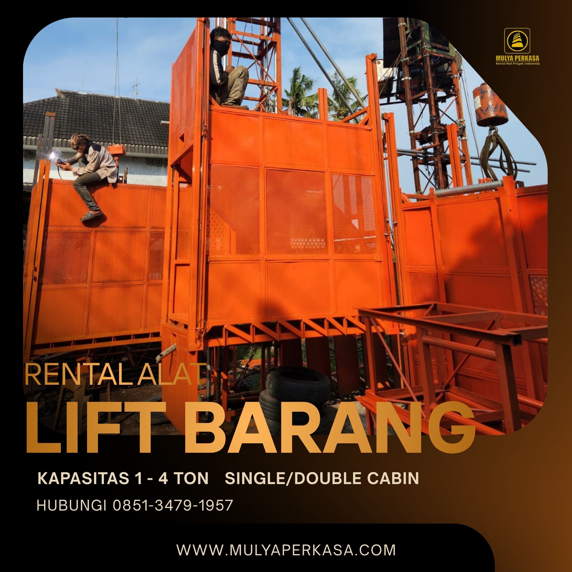 Sewa Lift Barang Sukabumi