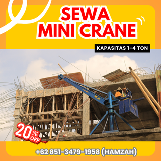 Sewa Mini Crane Aceh Murah