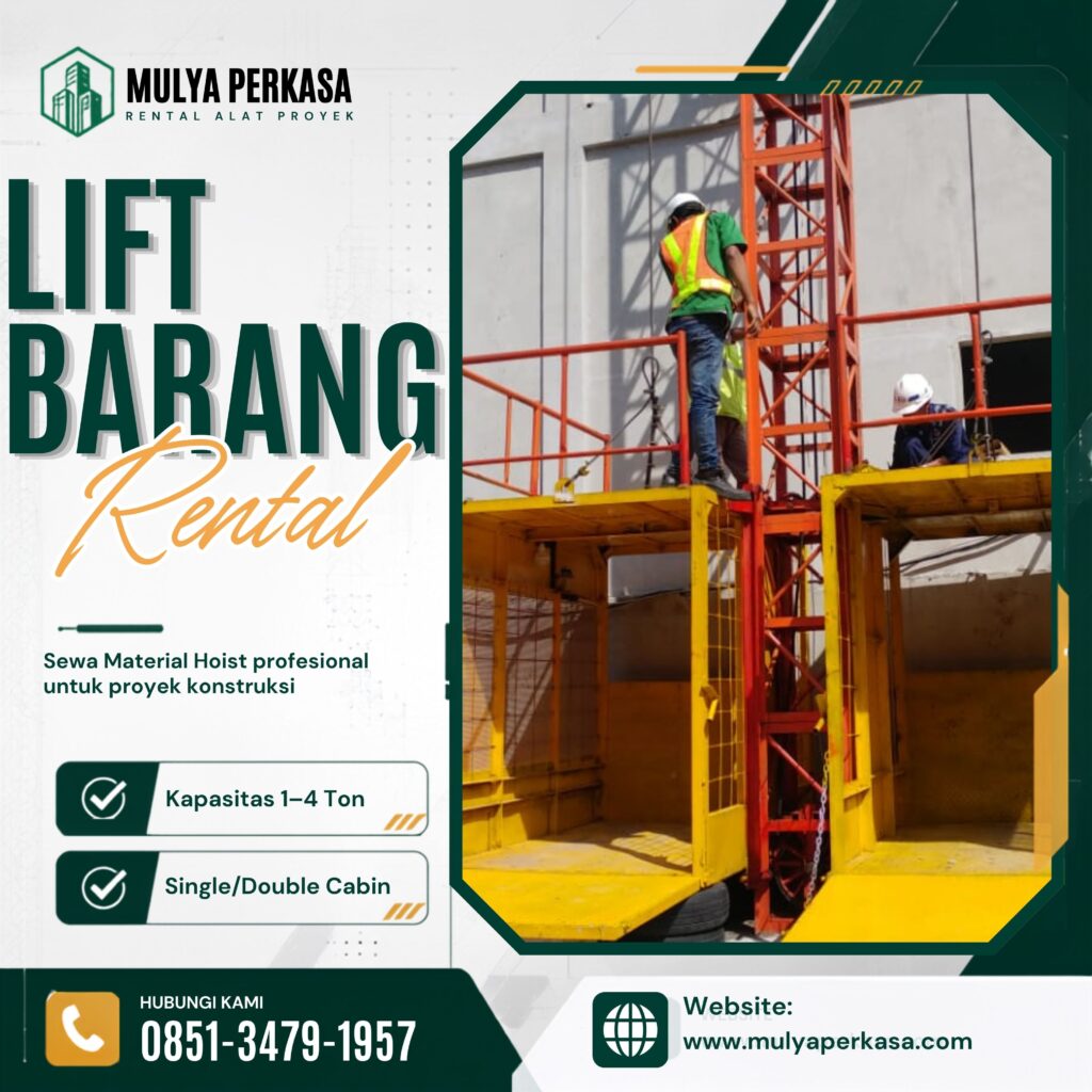 Rental lift barang Purwakarta dengan unit berkualitas.