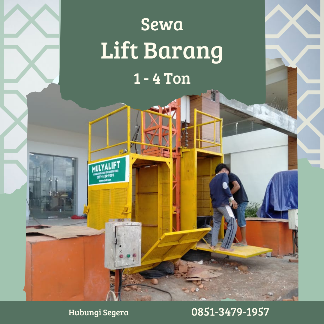 Sewa Lift Barang Pasuruan