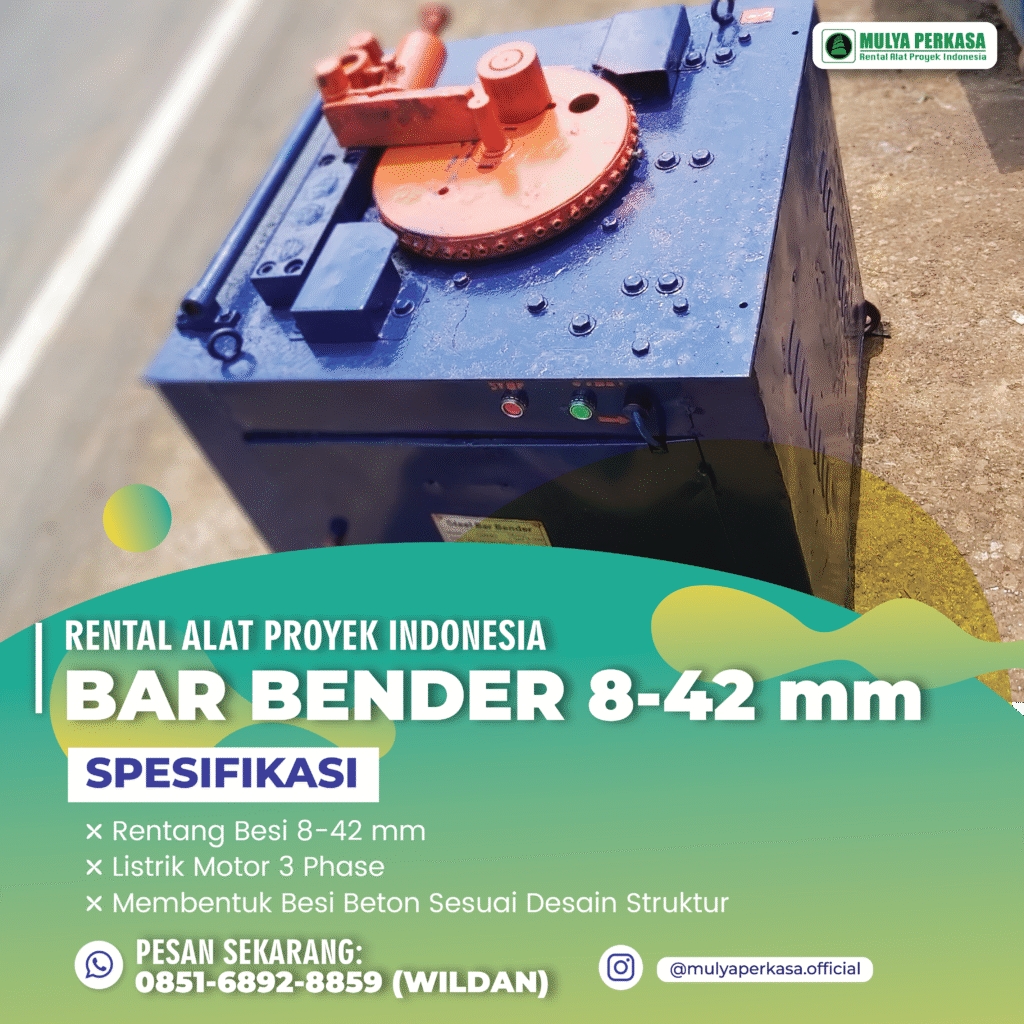 Sewa Bar Bender Bar Bending Bandung