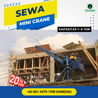 Rental Mini Crane Jambi Murah