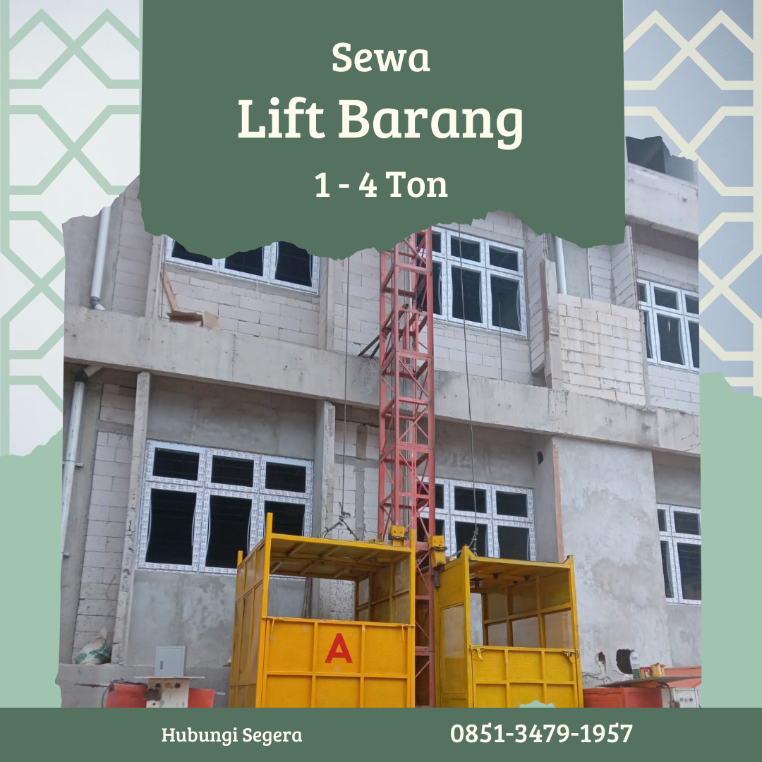 Sewa Lift Barang Tuban