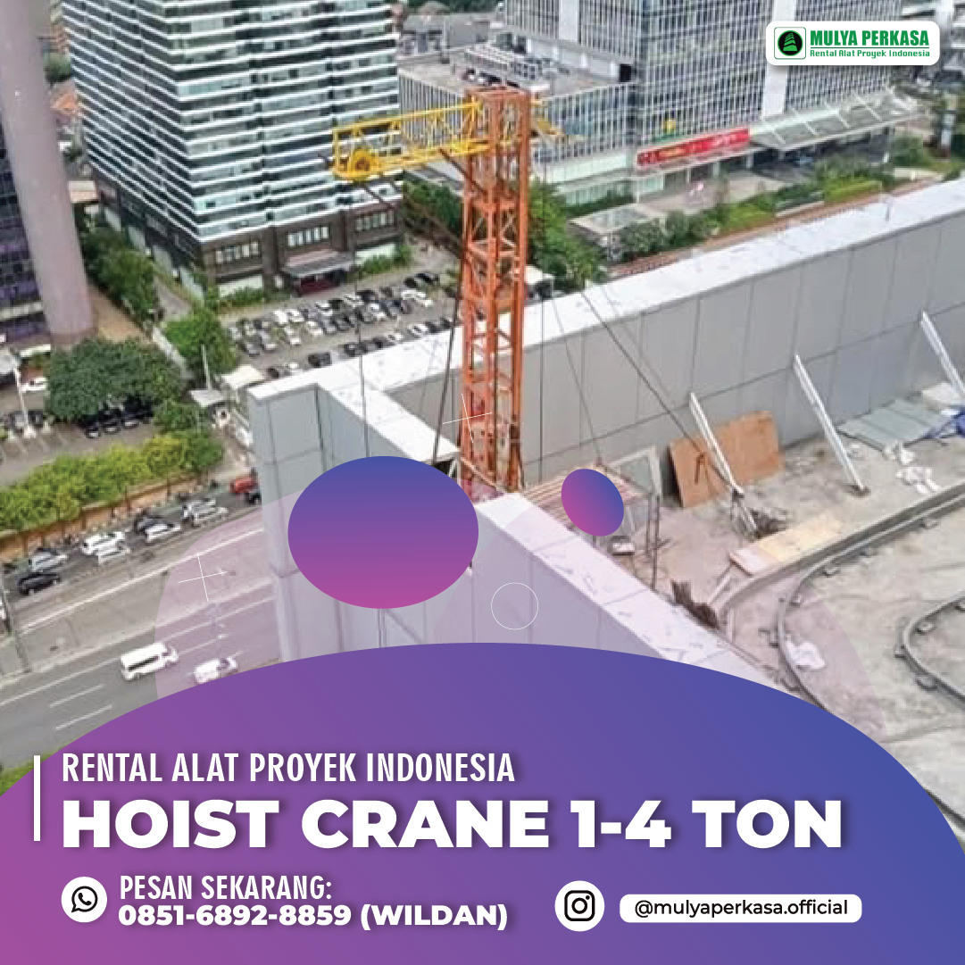 Sewa Hoist Crane Murah di Samarinda