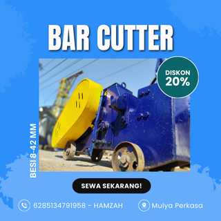 Rental Bar Cutter Lampung Murah Aman