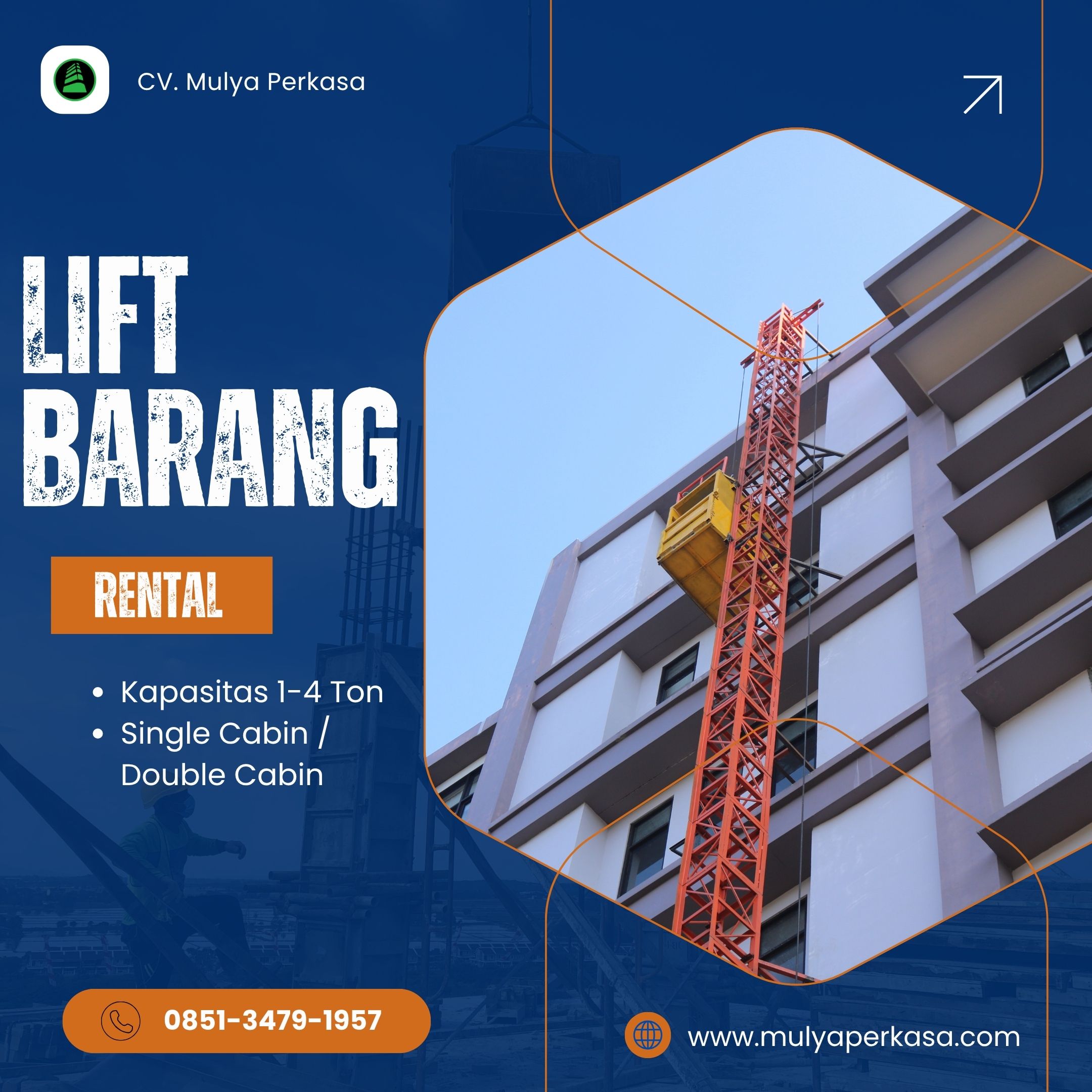 Sewa Lift Barang Ponorogo