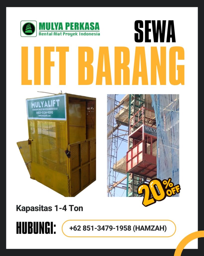 Sewa Lift Passenger Murah & Aman