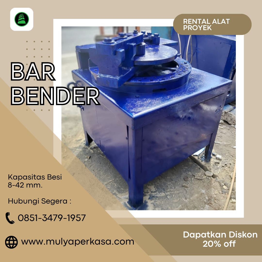 Sewa Bar Bender Tanjung Jabung Barat