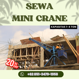 Sewa Mini Crane Palembang Murah