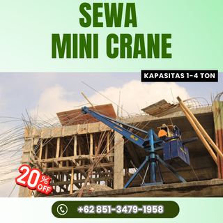 Sewa Mini Crane Bengkulu Murah