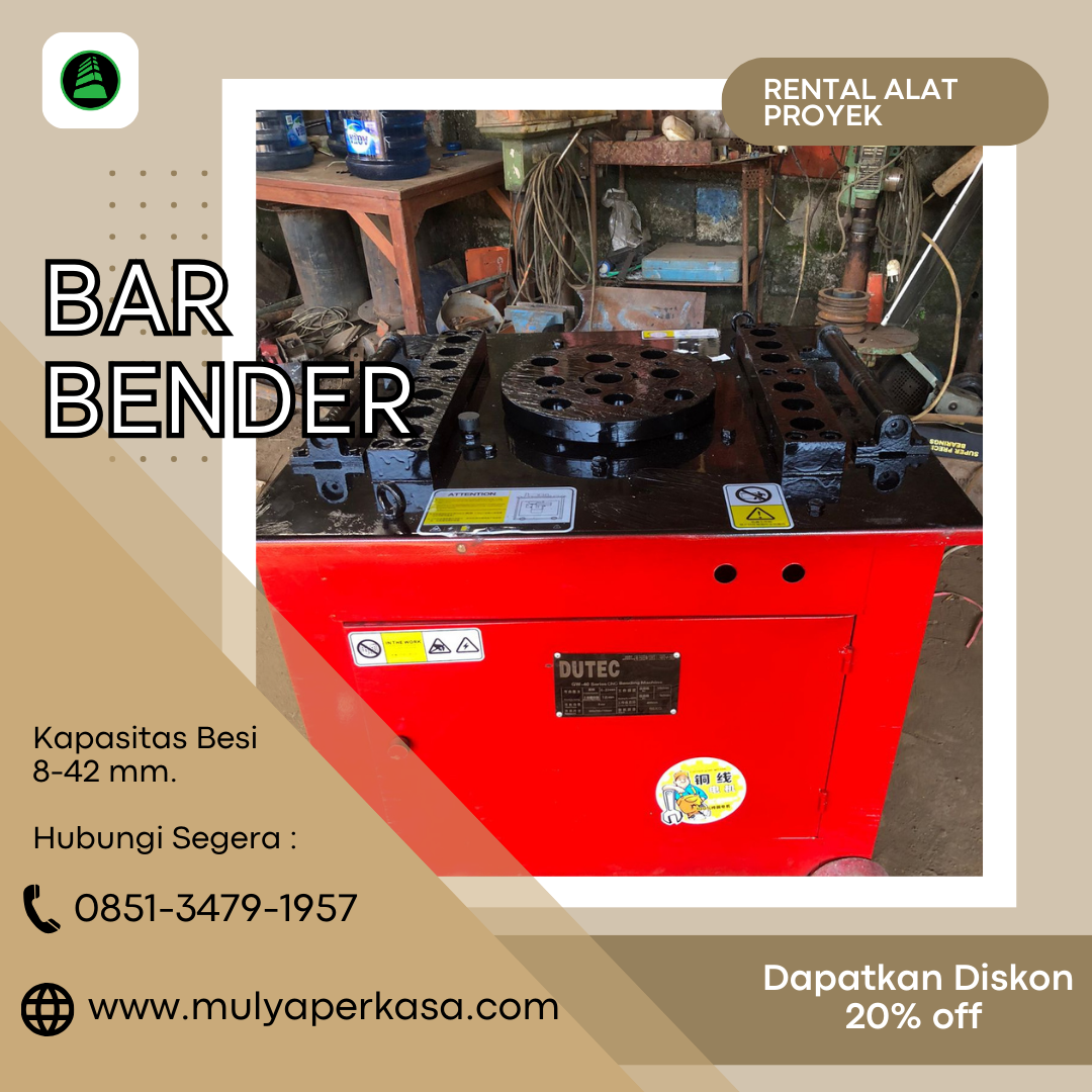 Sewa Bar Bender Kerinci