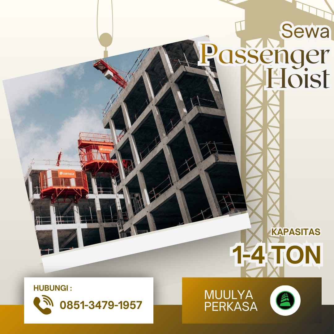 Sewa Passenger Hoist Lebak