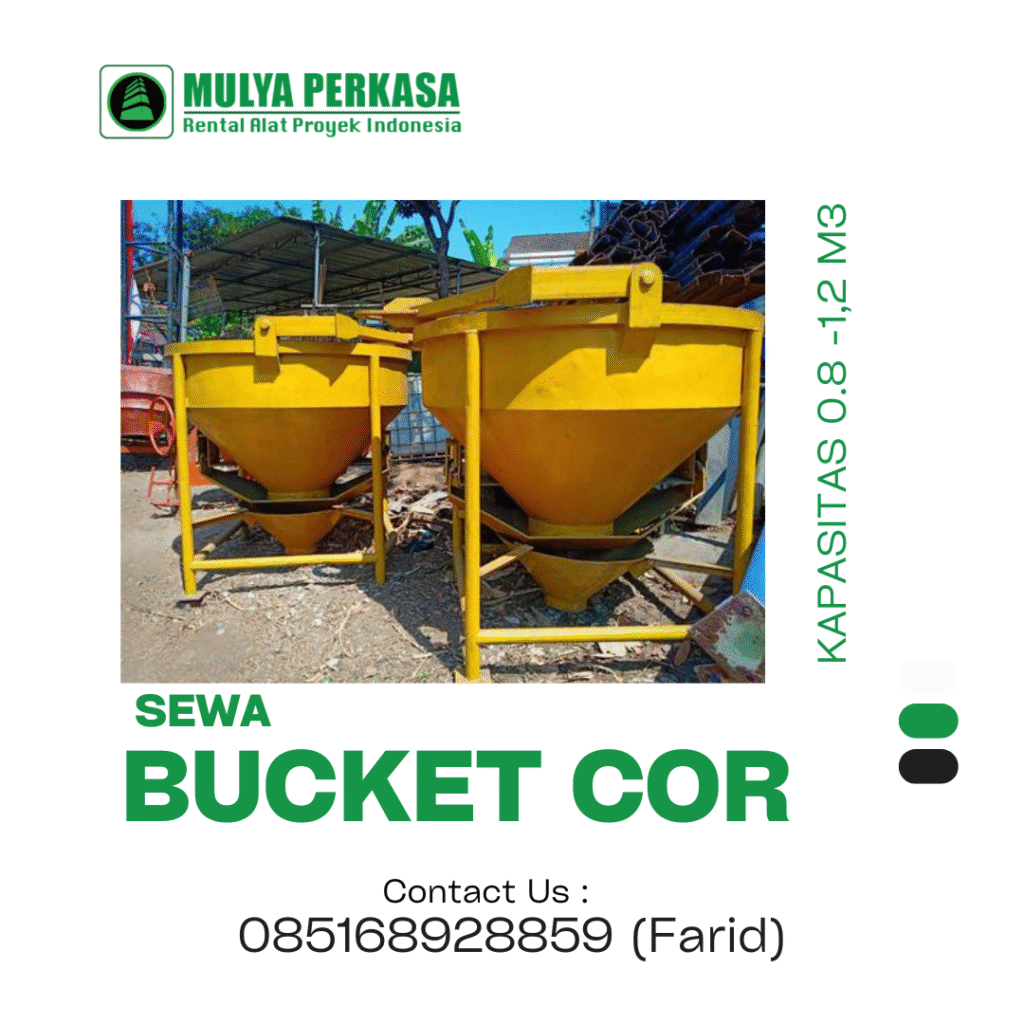 sewa bucket cor sukabumi