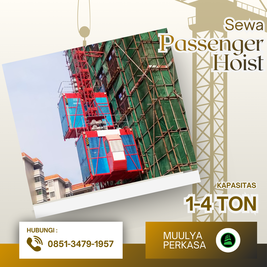 Sewa Passenger Hoist Cilegon