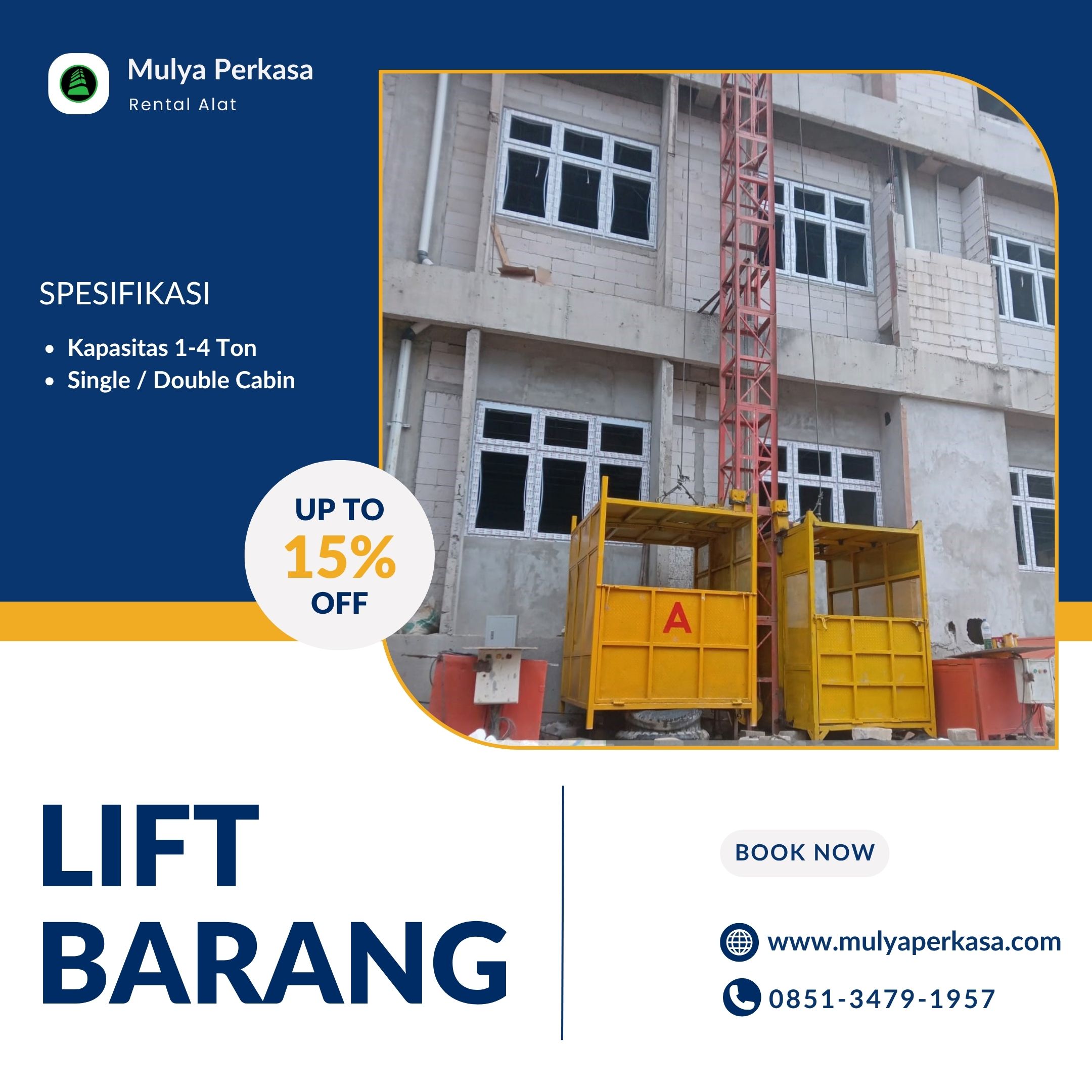 Sewa Lift Barang Boyolali