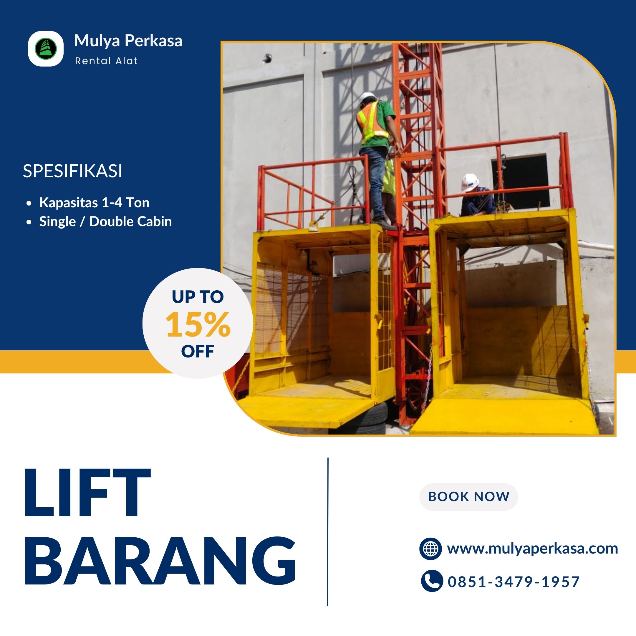 Sewa Lift Barang Karanganyar