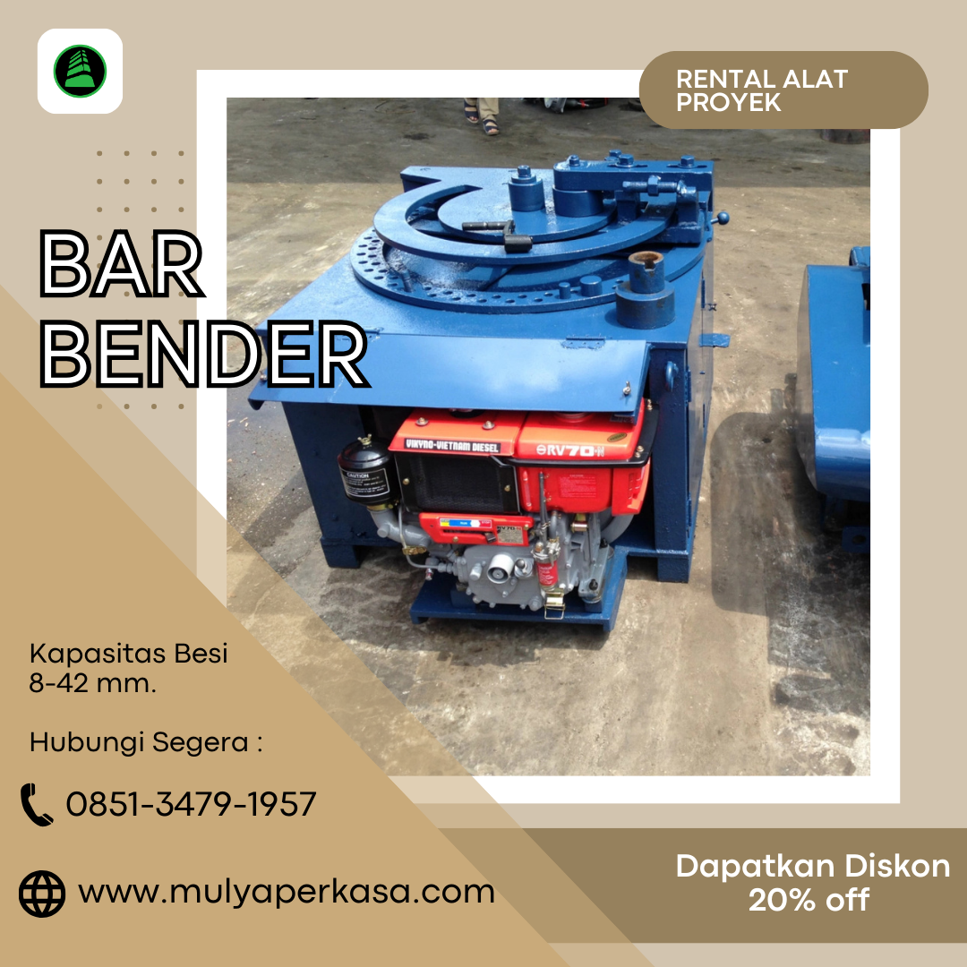 Sewa Bar Bender Sarolangun