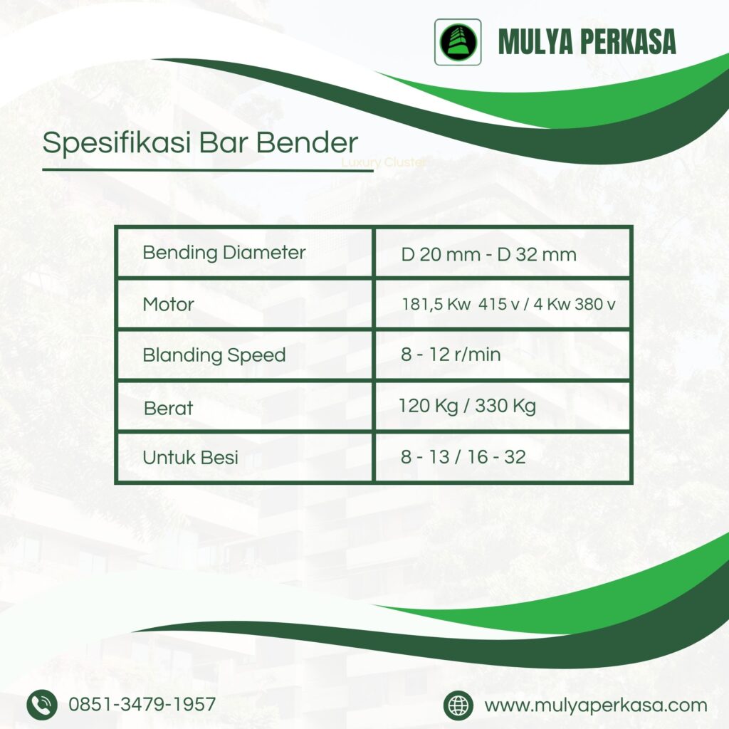 Sewa Bar Bender Ogan Ilir