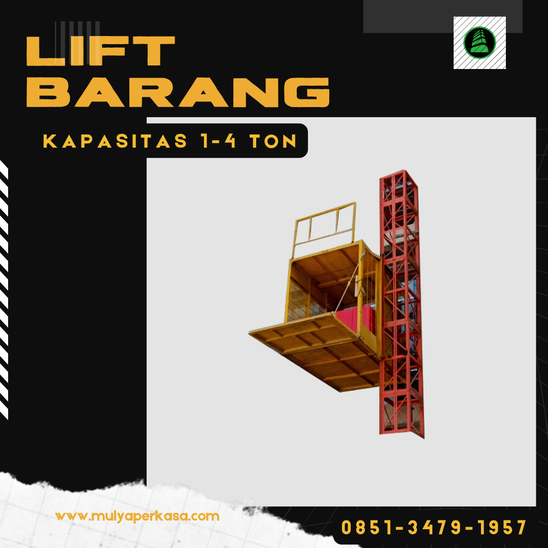 Sewa Lift Barang Gunungsitoli Kualitas Terbaik | Passenger Hoist 1 – 4 Ton