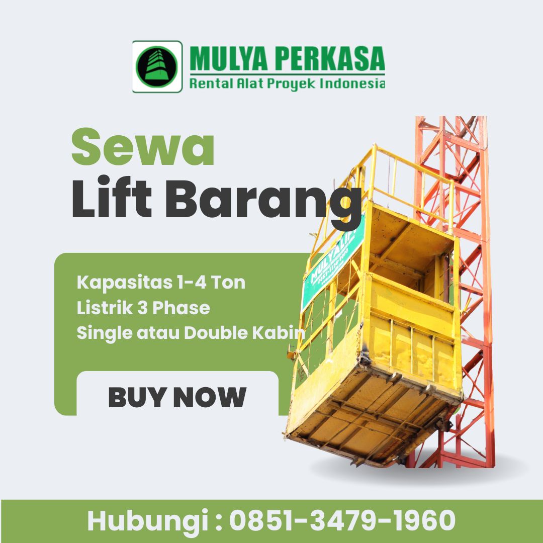 sewa lift barang jakarta