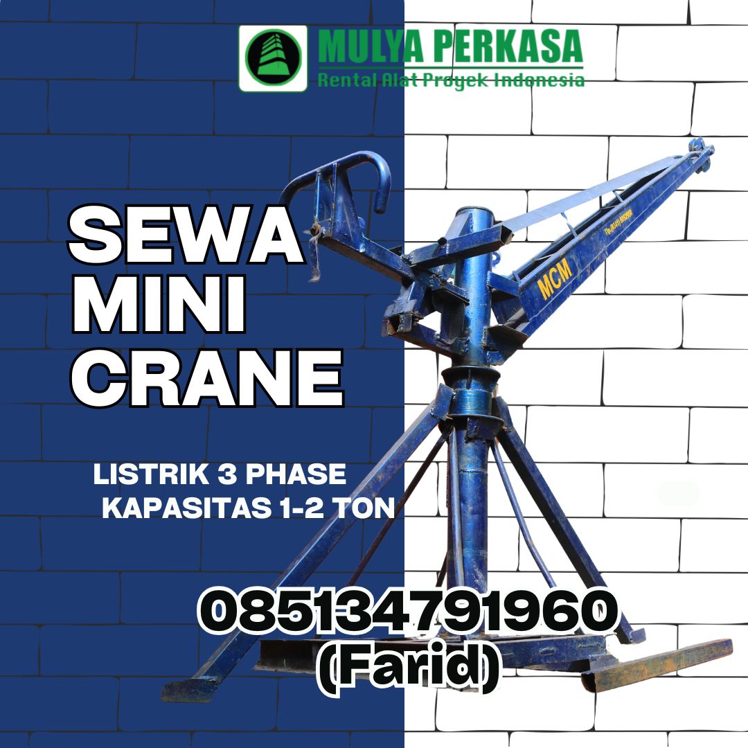 Sewa mini crane Tasikmalaya