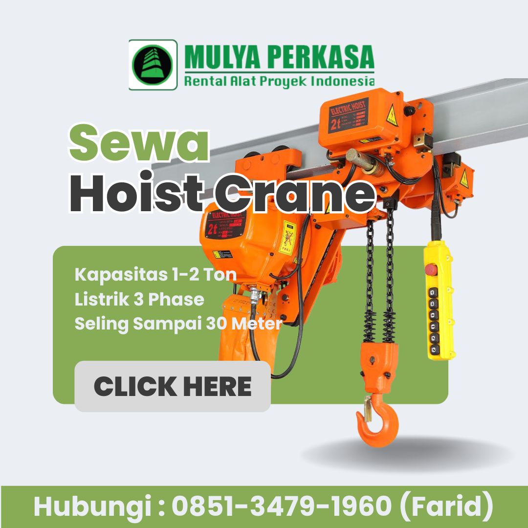 sewa hoist crane yogyakarta