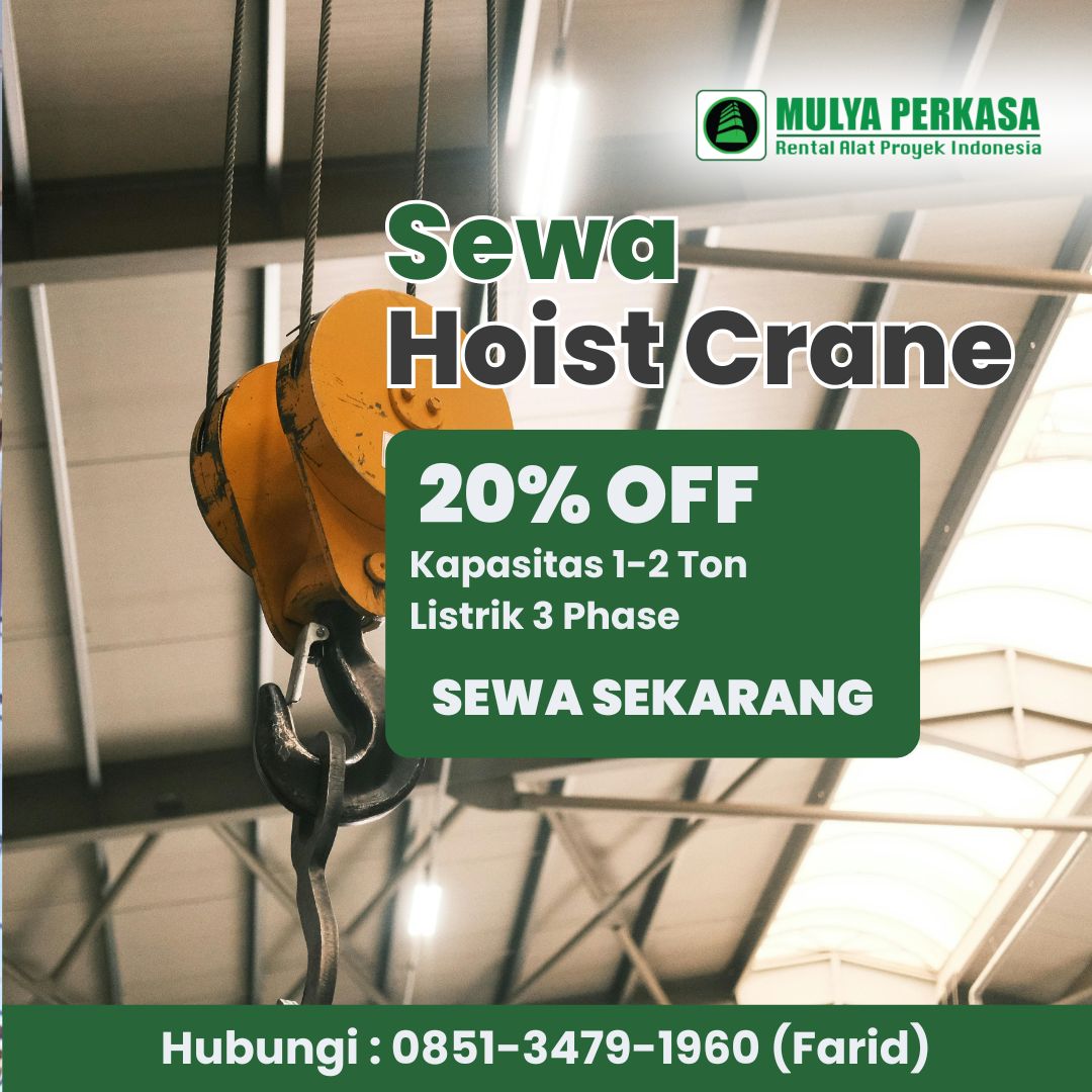 Sewa Hoist Crane Indramayu