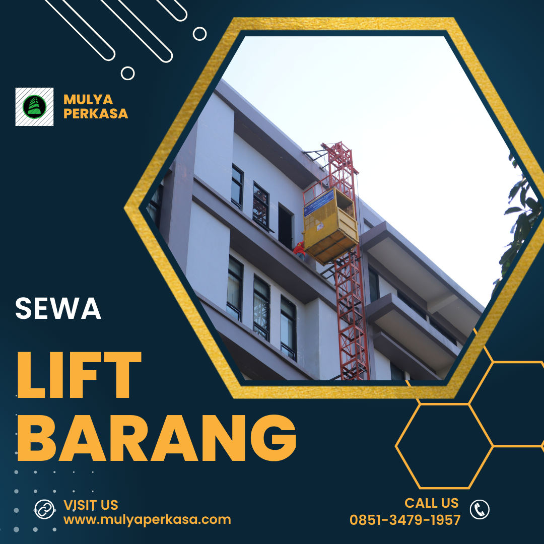 Jasa Sewa Lift Barang Padang 1-4 Ton | Solusi Tangguh untuk Pengangkatan Material