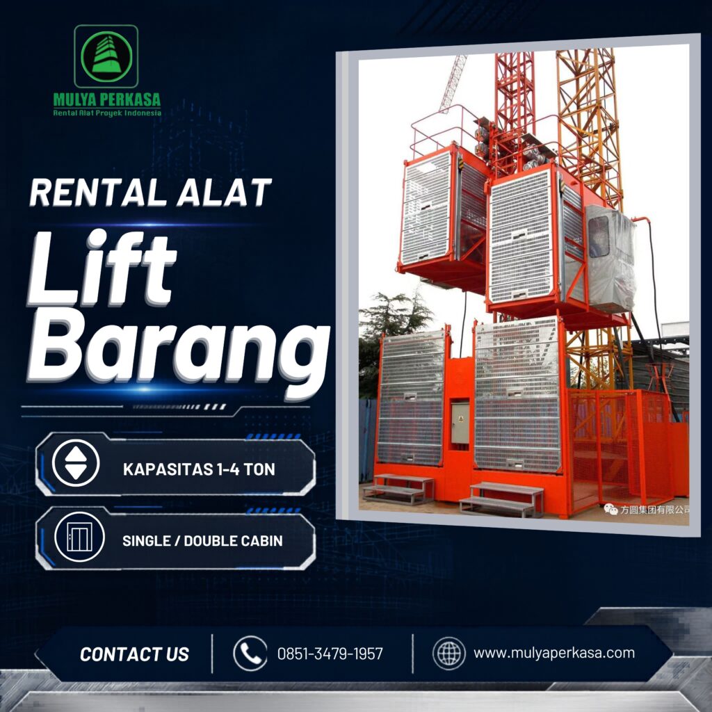Sewa Lift Barang Sleman Untuk Proyek Tangguh
