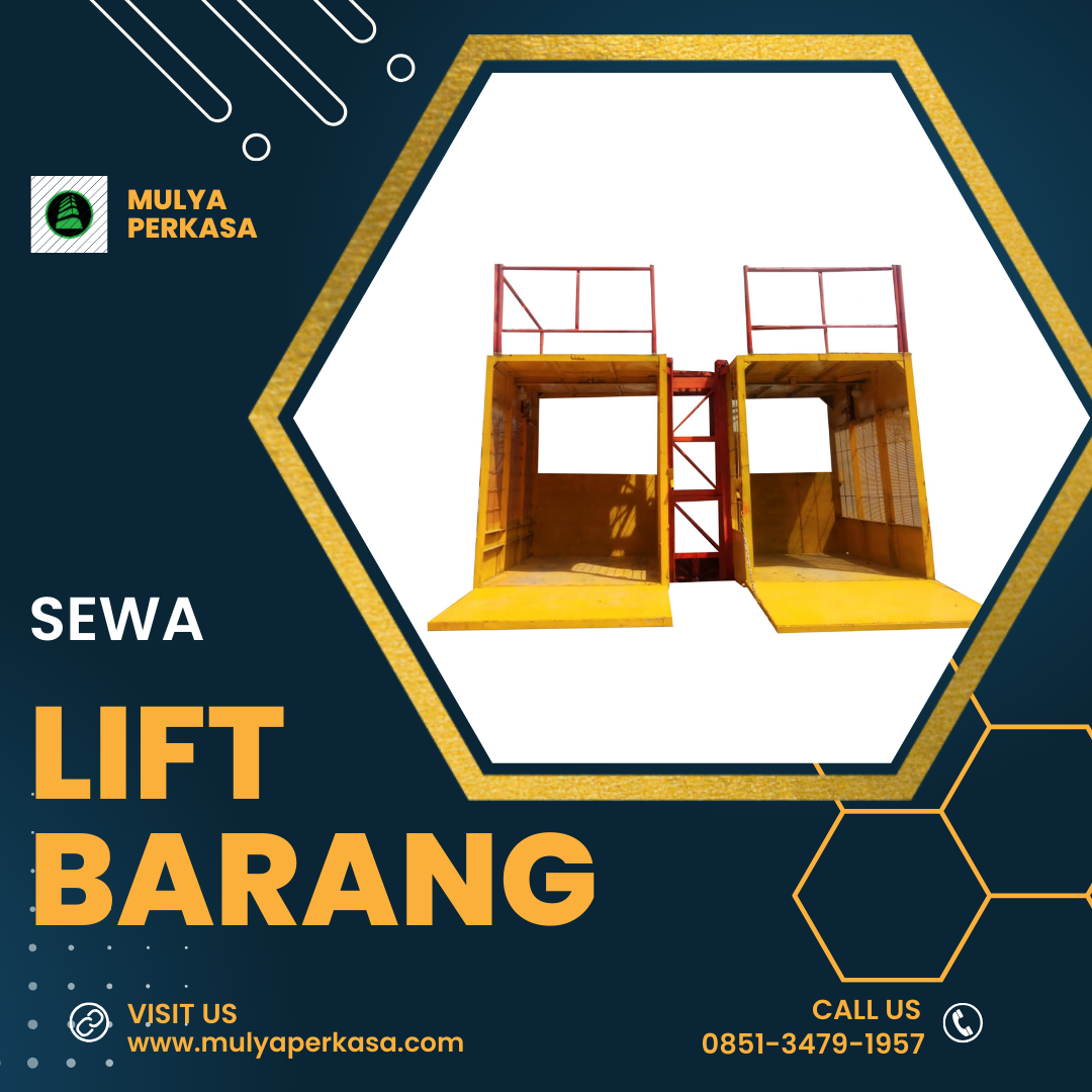Jasa Sewa Lift Barang Pekanbaru 1-4 Ton | Solusi Tangguh untuk Pengangkatan Material