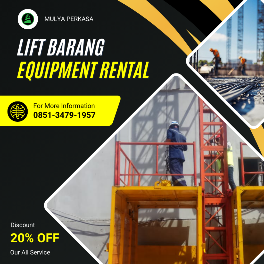 Sewa Lift Barang Jakarta Utara 1-2 Ton Harga Terbaik