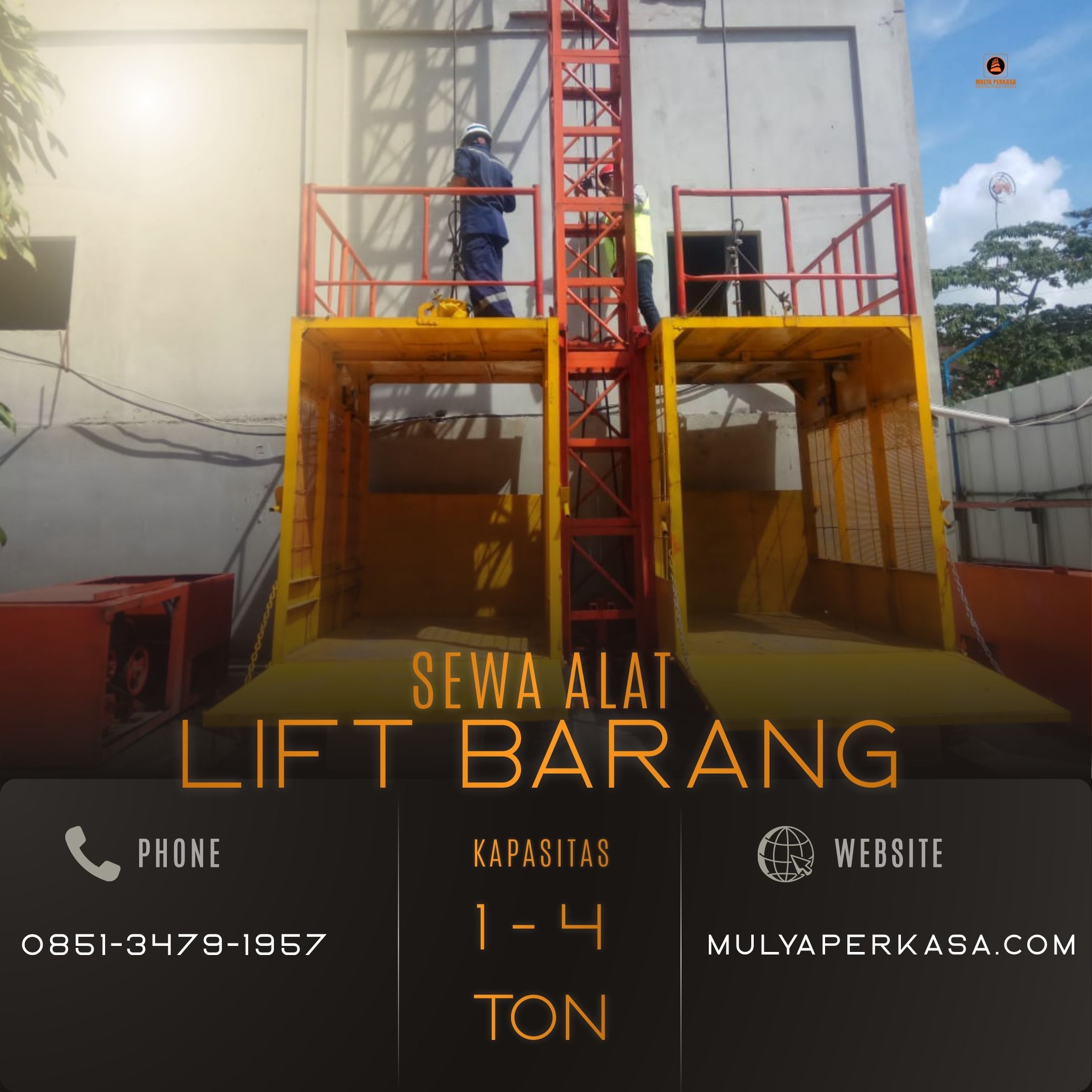 Sewa Lift Barang Cilegon